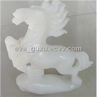 Jade Crafts Horse