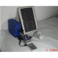 portable solar home lighting/charging system