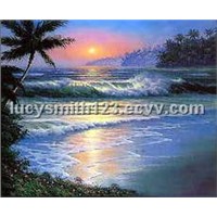 seascape oil painting