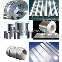 stainless steel material: coil/ sheet/ wire/bar