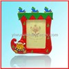Supply Christmas boots red resin photo frames model