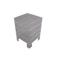 Wire shelving---folding wire basket