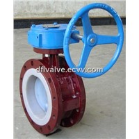 Flange Type Gear Opperated Butterfly Valve