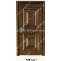 Steel Wooden Armored Door (A031)