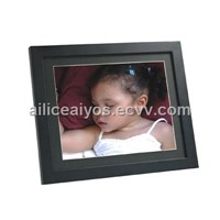 19 inch digital photo frame with wooden frame