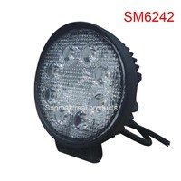 24W LED Offroad Light,Work Light for Truck,Vehicle,Tractor (SM6242)