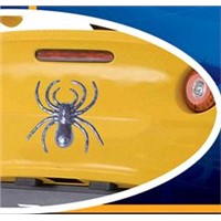 3D Car Sticker with Chrome Finished and Fashionable Design