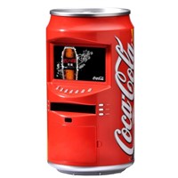 7'' Cola / Beer Pop Can Advertising Player/Digital Signage Ad player POS Kiosk
