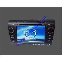 7 INCH free ship CAR DVD PLAYER WITH GPS FOR  MAZDA 3