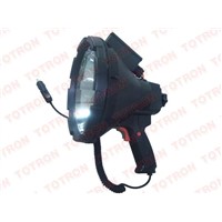 8" 9-32V 35W/55W HID Handheld Spotlight - Black
