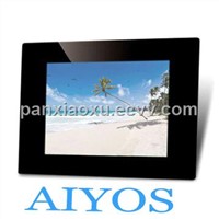 8-inch digital photo frame with battery operated