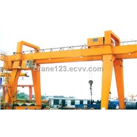 A-Leg double girder gantry cane with hook