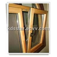 Aluminum Wood Claded Tilt Turn Window (KDSW012)