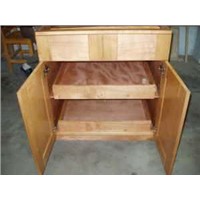 Antique Solid Wood Kitchen Cabinet