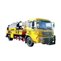 Asphalt mixture(infrared ray)road surface regeneration truck