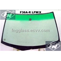 Auto glass front tempered winscreen