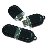 Black USB Flash Drive with Built-in Password Protection, Different Sizes are Available