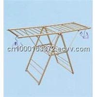 Butterfly-type land drying rack