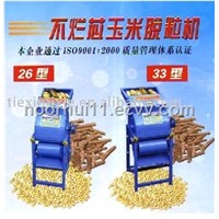 Corn threshing-corn shelling and threshing machine