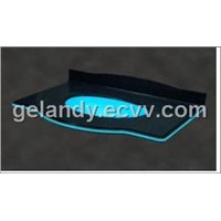 Luminous Solid Surface Quartz Stone for Decorative Panels