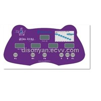 Membrane Switch with Metal Domes
