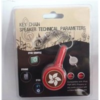 Mini Speaker Keychain with led light
