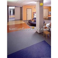 PVC homogeneous floor