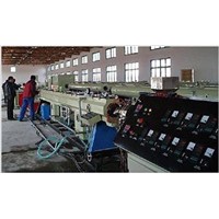 Plastic pipe production machine