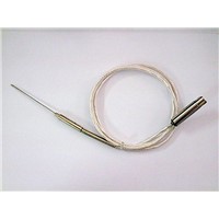 RTD A Class Pt100 Food Temperature Sensors 1.5mm pointed stainless probe with SS coating 4-Wire Cabl