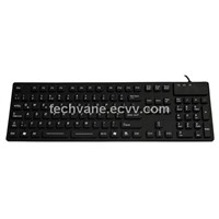 Silicone Anti-Bacterial Medical Keyboard