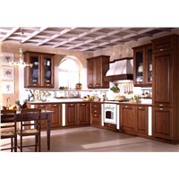 Solid Wood Kitchen Cabinet