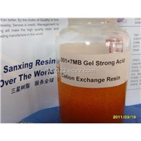 Styrene series Gel Strong Acid Cation Exchange Resin