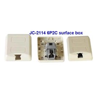 Surface Mount Box,6P2C Surface Mount Box,RJ11 Surface Mount Box