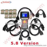 T-Code 7.23 T300 car key programmer with english and spanish version