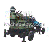 Trailer Type XY-42 Core Drilling Rig 1100m Drilling Capacity