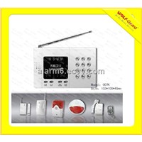Wireless Anti-decode Auto-dial 6 Zone Intruder Alarm (YL-007K)