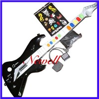 Wireless Guitar with 10 Buttons for WII/PS2/PS3
