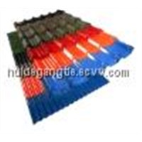 color coated corrugated steel roof sheet