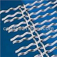 high quality stainless steel  crimped wire mesh
