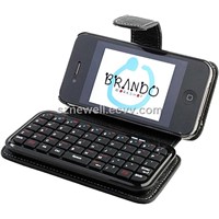 iPhone 4 Leather Case with Bluetooth Keyboard