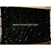 led star curtain/Stage Star cloth/led star cloth