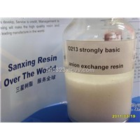 macroporous strongly basic acrylic acid series anion exchange resin