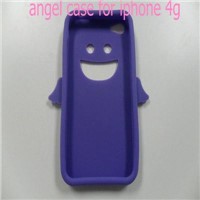 silicone angel case for iphone 4g