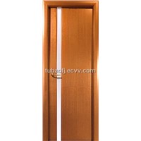 Wooden Glass Flush Door