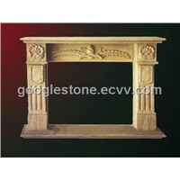Carving Fireplace