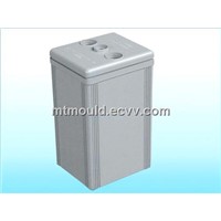 Battery container mould