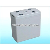 Battery container mould