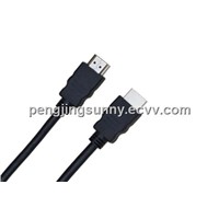 black hdmi cable 1.4