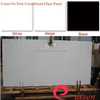No pore crystallized glass panel