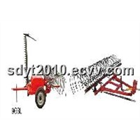 9GBL mower and Rake